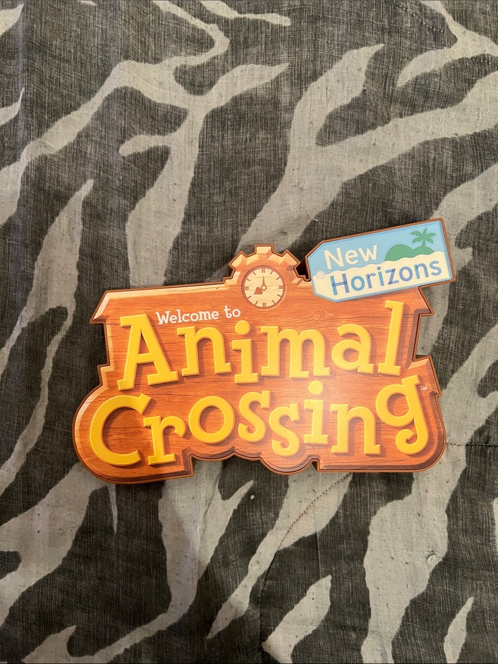 Animal Crossing New Horizons Logo Light Up Sign